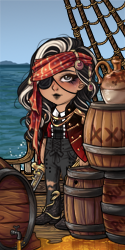 (very loose depiction) Pirate