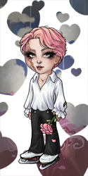 Valentine Ice Skater